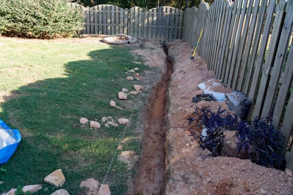 Trench Drain Installation in Anderson