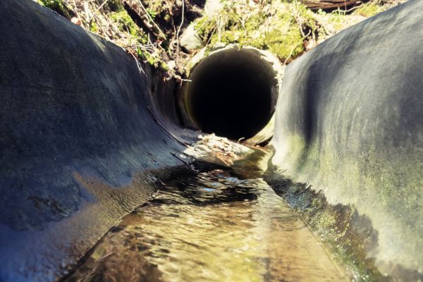 Drainage Swale Installation in Anderson