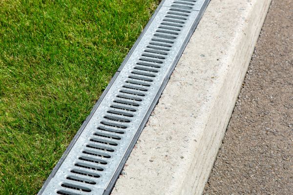 Courtyard Drain Installation in Anderson